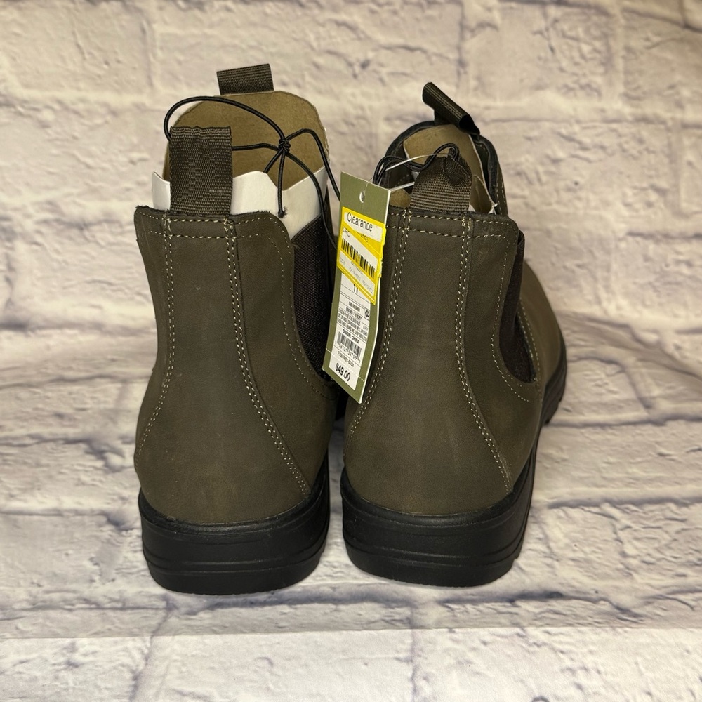 Goodfellow & Co Men's Dark Olive Chelsea Boots - Picture 2 of 3